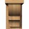 Ekena Millwork Ridgewood Rough Sawn Corbel w/Backplate, Western Red Cedar, 6"W x 10"D x 10"H COR06X10X10RID01RWR - alternate 3